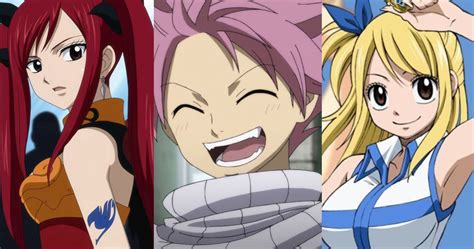 fairy tail characters|fairy tail all characters age.